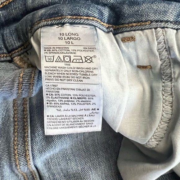 Old Navy Women's Blue Skinny Jeans - Picture 3 of 4